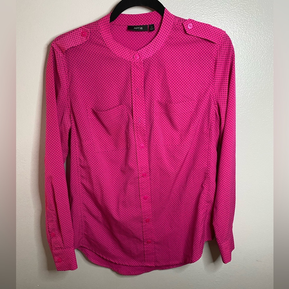 Apt 9 Women’s Size XS Long Sleeve Button Down Blouse